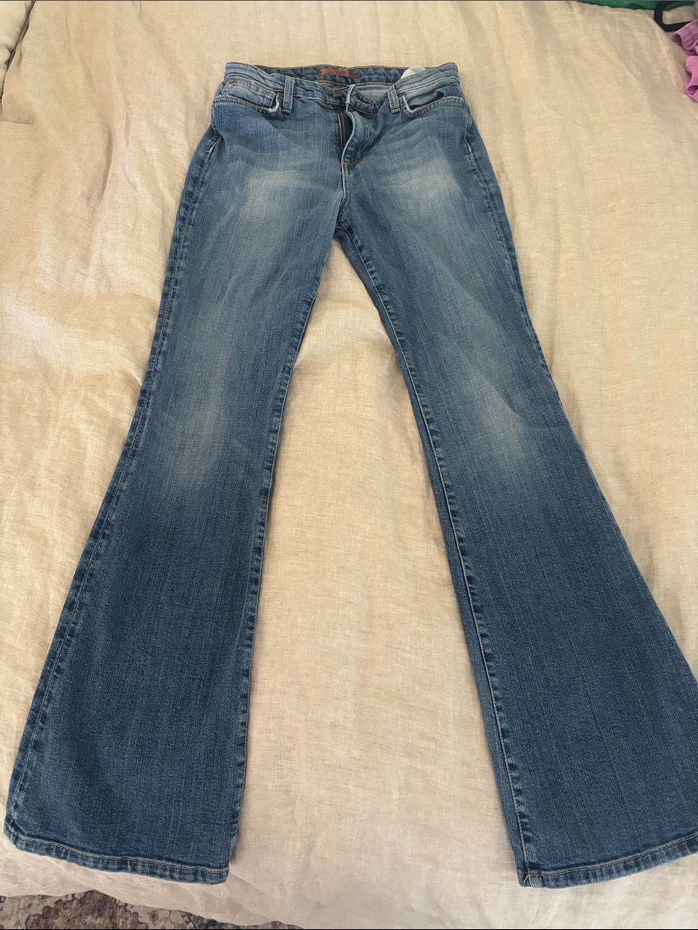 Joe's Jeans Women's Mid Blue Flare Denim